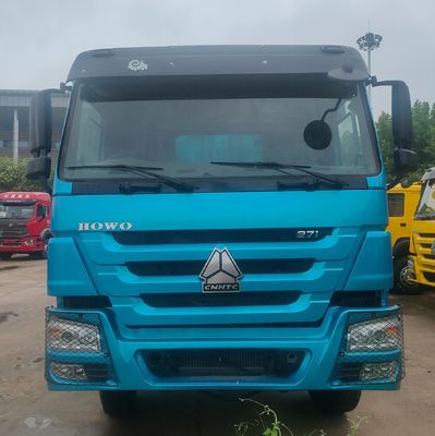 8800.000kg 새로 사용 된 HOWO 371HP 운송 덤프 트럭 농업 트랙터 트레일러