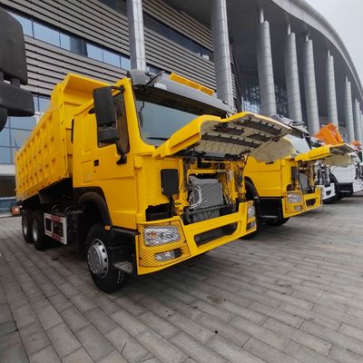 전체 지불 시노트럭 371HP 운송 덤프 트럭 HOWO 6X4 30t 로딩 광산 템퍼 트럭