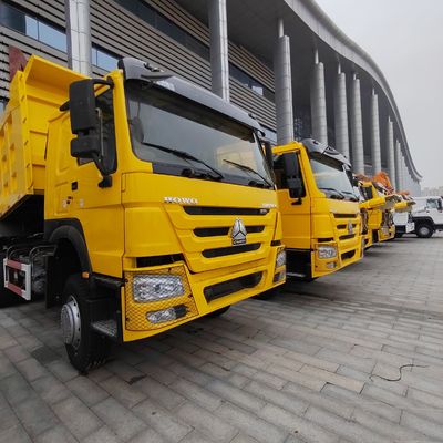 시노트럭 HOWO 8*4 12륜 틱퍼 운송 트럭 371HP-375HP 앞부리식