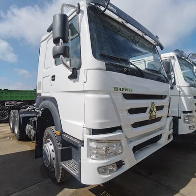 유동 반 트레일러 371HP HOWO 중량 트랙터 1000L 연료 탱크 Euro2/Euro3/Euro4