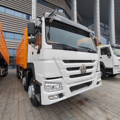 유로2 시노트럭 HOWO 375HP 8*4 덤프트럭 전면 리프팅 스타일 &gt; 8L 엔진 용량