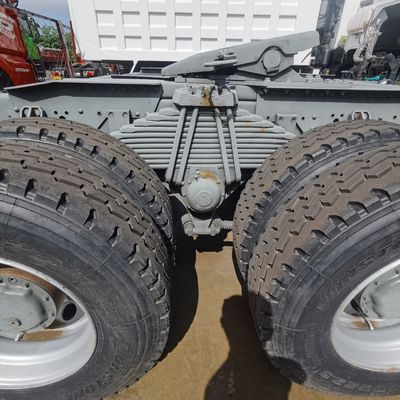유동 반 트레일러 371HP HOWO 중량 트랙터 1000L 연료 탱크 Euro2/Euro3/Euro4