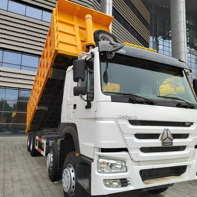 유로2 시노트럭 HOWO 375HP 8*4 덤프트럭 전면 리프팅 스타일 &gt; 8L 엔진 용량