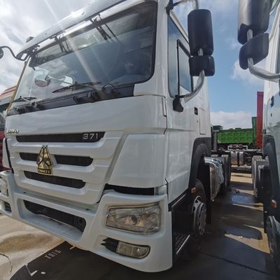 ZZ4257N3247E1H 가솔린 트랙터 헤드 판매 공기 서스펜션 좌석과 1000L 연료 탱크