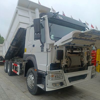 패키지 크기 1100.00cm * 250.00cm * 345.00cm HOWO 371HP 자율 덤핑 운송 차량