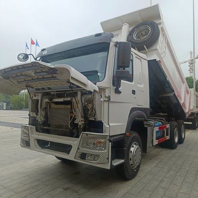 패키지 크기 1100.00cm * 250.00cm * 345.00cm HOWO 371HP 자율 덤핑 운송 차량