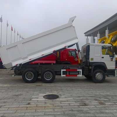 패키지 크기 1100.00cm * 250.00cm * 345.00cm HOWO 371HP 자율 덤핑 운송 차량