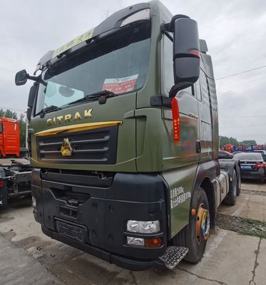 타이어 인증 DOT 480HP 엔진 및 6X4 시노트럭 구성 중량 덤퍼