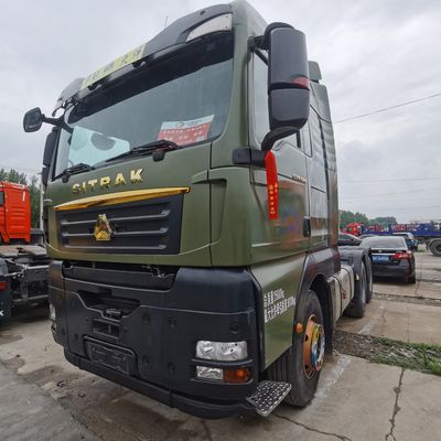 공기 서스펜션 좌석 운전자 좌석 480HP 엔진 및 6X4 시노트럭 구성