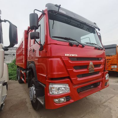 30t 부하량 시노트럭 광산 장비용 사용 된 덤프 트럭 말력 351-450hp