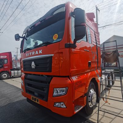 480HP 시노트럭 트랙터트럭 수송용 반 트레일러 공기 서스펜션 좌석 포함