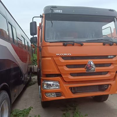 31-40t 로드 용량 시노트럭 차시 371HP 수압 스티어링 트럭