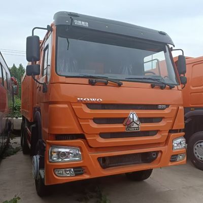 31-40t 로드 용량 시노트럭 차시 371HP 수압 스티어링 트럭