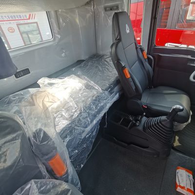 에어 서스펜션 좌석 480HP 시노트럭 반 트레일러 끌기용 트럭 6.5x2.5x4m