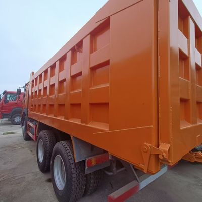 시노트럭 차시 371HP 수압 스티어링 전력 보조가 있는 중량 덤프 트럭