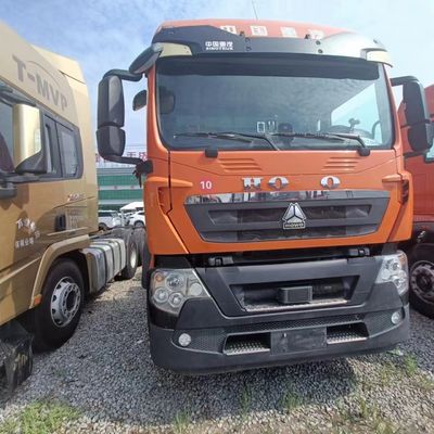 31-40t 부하량 Sinotruk HOWO 6X4 반 트레일러 화물 운송용 트랙터 트럭