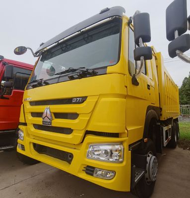 31-40t 부하 용량 타이어 및 Sinotruk 차시와 함께 산업용 덤프 트럭