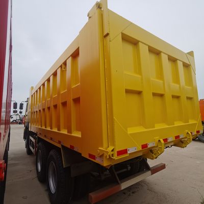 31-40t 부하 용량 타이어 및 Sinotruk 차시와 함께 산업용 덤프 트럭