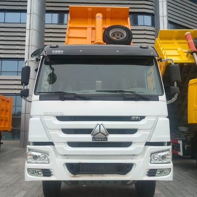 성능 사용 된 HOWO8X4 National Heavy Duty Truck의 좌석 ≤5 in의 덤프 트럭