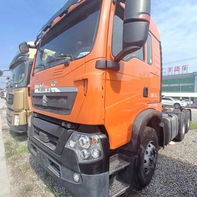 400L 연료 탱크 사용 된 Sinotruk HOWO 6X4 트랙터 트럭