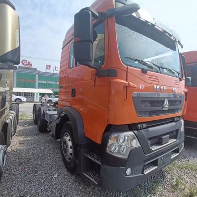 400L 연료 탱크 사용 된 Sinotruk HOWO 6X4 트랙터 트럭