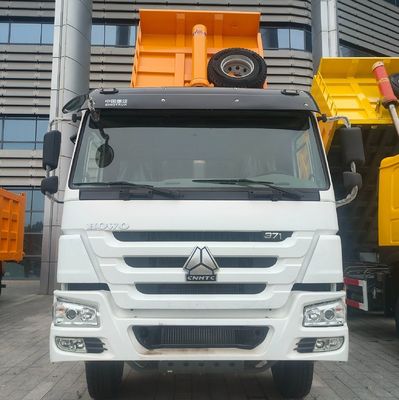 전면 리프팅 스타일 덤핑 유형 커스터마이징과 함께 무거운 용량 HOWO 371HP 덤프 트럭