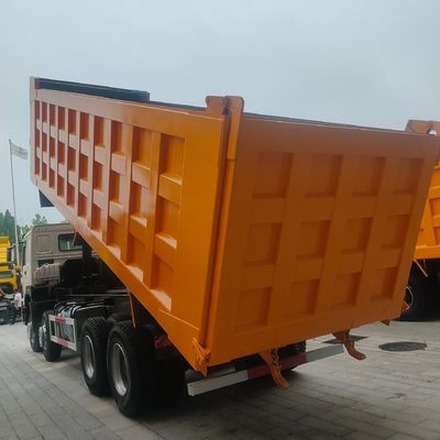 좌석 ≤5 성능 사용 된 국가 중량 트럭 HOWO8X4 맞춤형 덤프