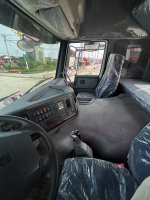 탄소 강철 화물 상자 Sinotruk HOWO380 산업용 덤프 트럭 용량 30t
