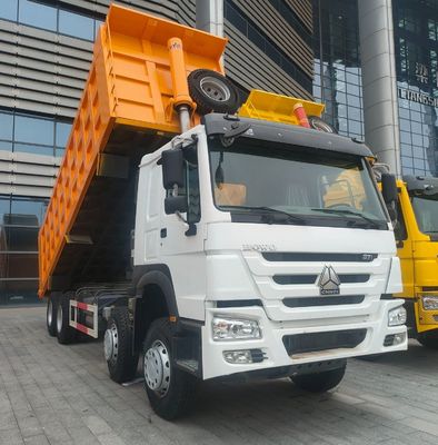 전력 지원 HOWO 371HP 커스터마이즈 된 중량 작업용 중량 덤프 트럭