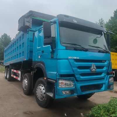 8800.000kg 패키지 총중량 중량용 HOWO 8X4 휠 덤프 트럭 광업용