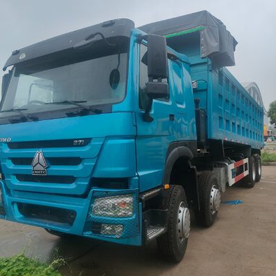 8800.000kg 패키지 총중량 중량용 HOWO 8X4 휠 덤프 트럭 광업용