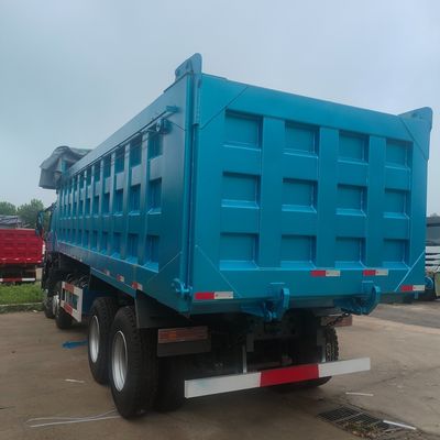 8800.000kg 패키지 총중량 중량용 HOWO 8X4 휠 덤프 트럭 광업용