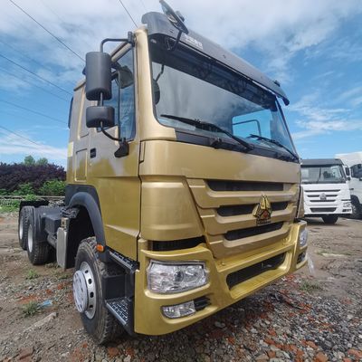 환불 HOWO 400L 연료 탱크와 편안한 운전석과 함께 트랙터 트럭
