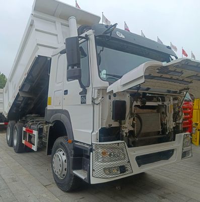 12100.000kg 패키지 총 무게 사용 된 HOWO 광산용 덤프 트럭 운송 차량