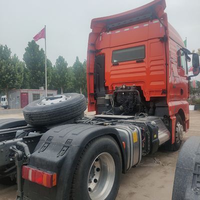 산데카 4X2 트랙터 사용 된 운송 트럭 600L 연료 탱크와 ≤5 좌석 저렴