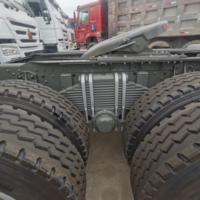 중량 Shacman 400HP 덤프 트럭에 대한 수압 스티어링 및 튜브리스 타이어 디자인