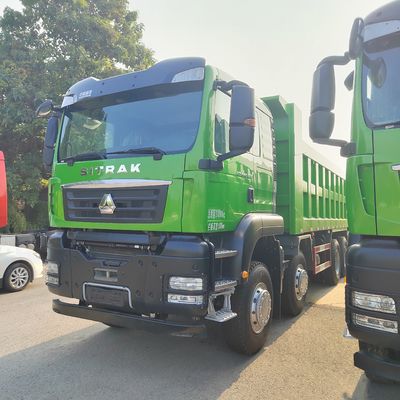 시트라크 샤크만 8X4 12 휠 덤퍼 티퍼 트럭 사용자 정의 및 수동 변속기