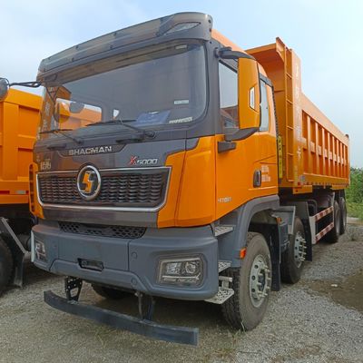 산시 자동차 델롱 X5000 30 톤 8X4 콘크리트 운송 덤프 트럭