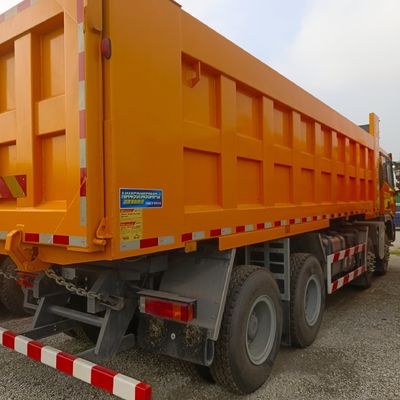 산시 자동차 델롱 X5000 30 톤 8X4 콘크리트 운송 덤프 트럭