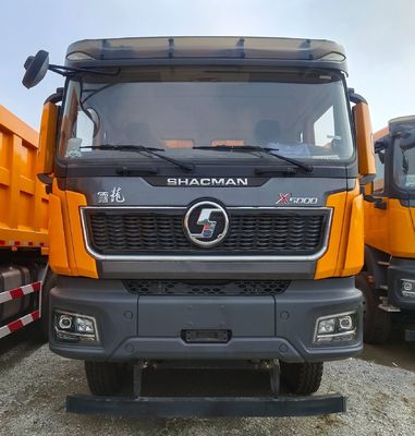 산시 자동차 델롱 8X4 10/12 휠 광산 덤프 트럭 470HP
