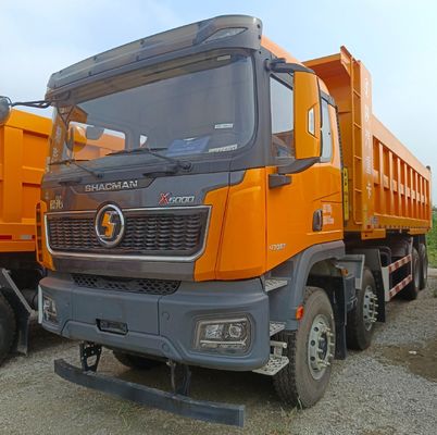 ISO 인증 델롱 8X4 12 휠 광산 덤프 트럭 470HP 중량 운송