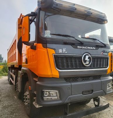 중고용 델롱 8X4 12 휠 광산 덤프 트럭 470HP 운송 트럭