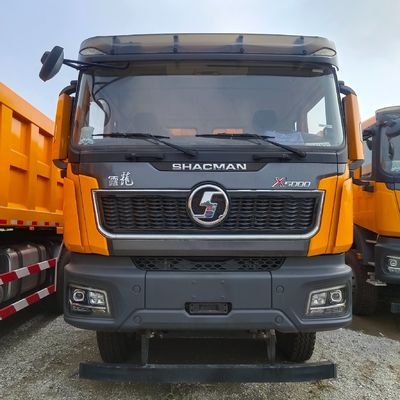 중고용 델롱 8X4 12 휠 광산 덤프 트럭 470HP 운송 트럭