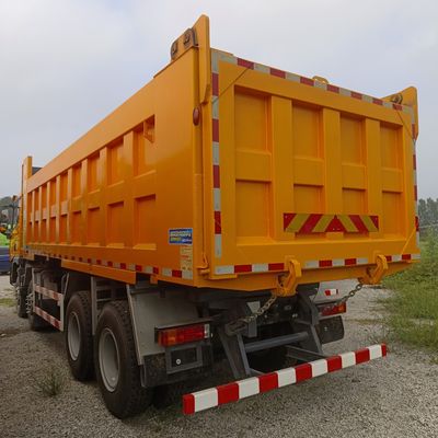 31-40t Shaanxi Delong 470HP 덤프 트럭 6개월 전력 보조 스티어링