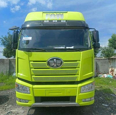 사용 된 FAW Jiefang J6p420HP 디젤 중량 트럭 31-40t의 성능 부하 용량