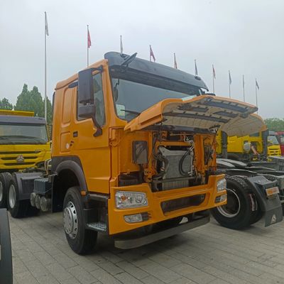 세코 배달과 함께 HOWO371HP6X4 트랙터 트럭의 강력한 견인 능력과 판매