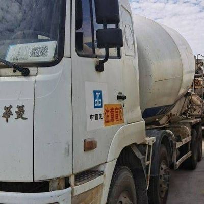 8 실전 Sinotruk 디젤 2m3 수압 스티어링 시스템과 콘크리트 혼합 트럭