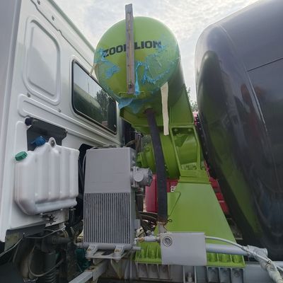 12m3 HOWO 전문 콘크리트 믹서 트럭 수동 변속기와 380HP 엔진