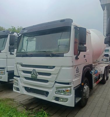 30T 유료 화물 371 6X4 중량 트럭 건설 운송용 사용 된 콘크리트 믹서 트럭