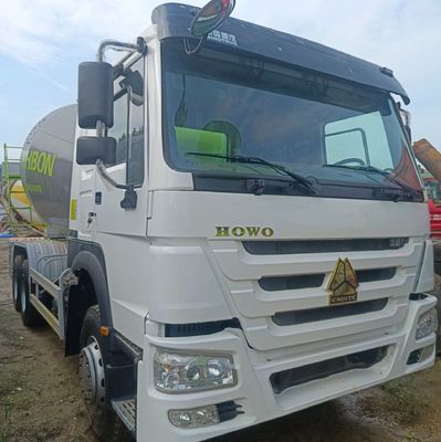 US 380HP 12m3 클래식 콘크리트 믹서 트럭 차시
